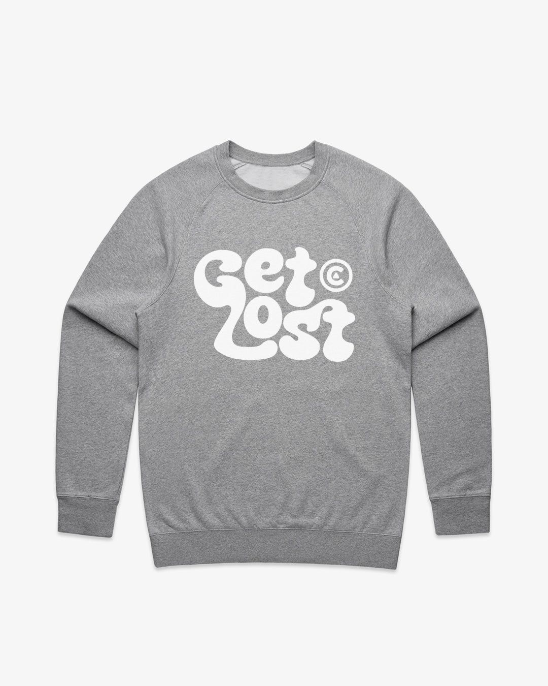 Get Lost Raglan Crew sold by Camp Brand Goods product image thumbnail 2