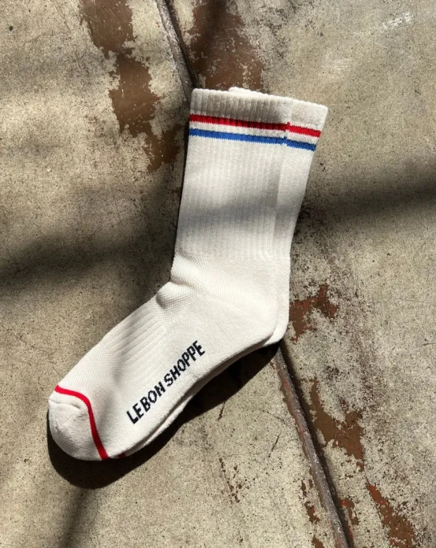 Boyfriend Socks Milk sold by Camp Brand Goods