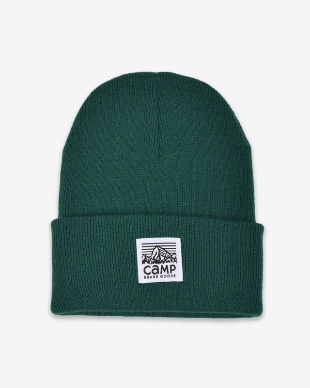 Heritage Logo Toque - Pine Green sold by Camp Brand Goods