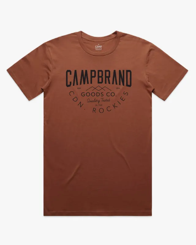 Tried & True Classic Tee - Clay sold by Camp Brand Goods