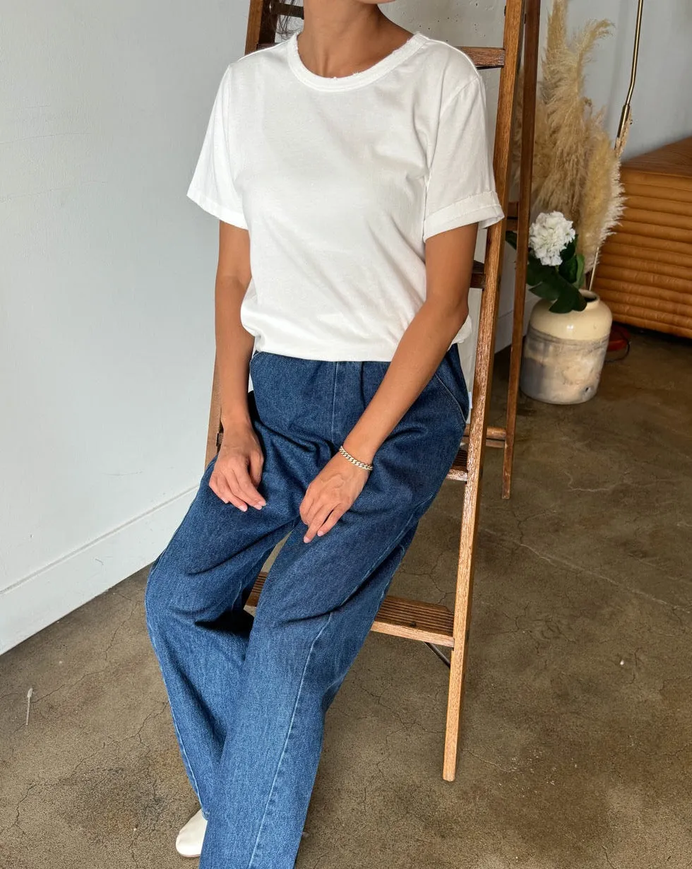 Vintage Boy Tee White sold by Camp Brand Goods product image thumbnail 2