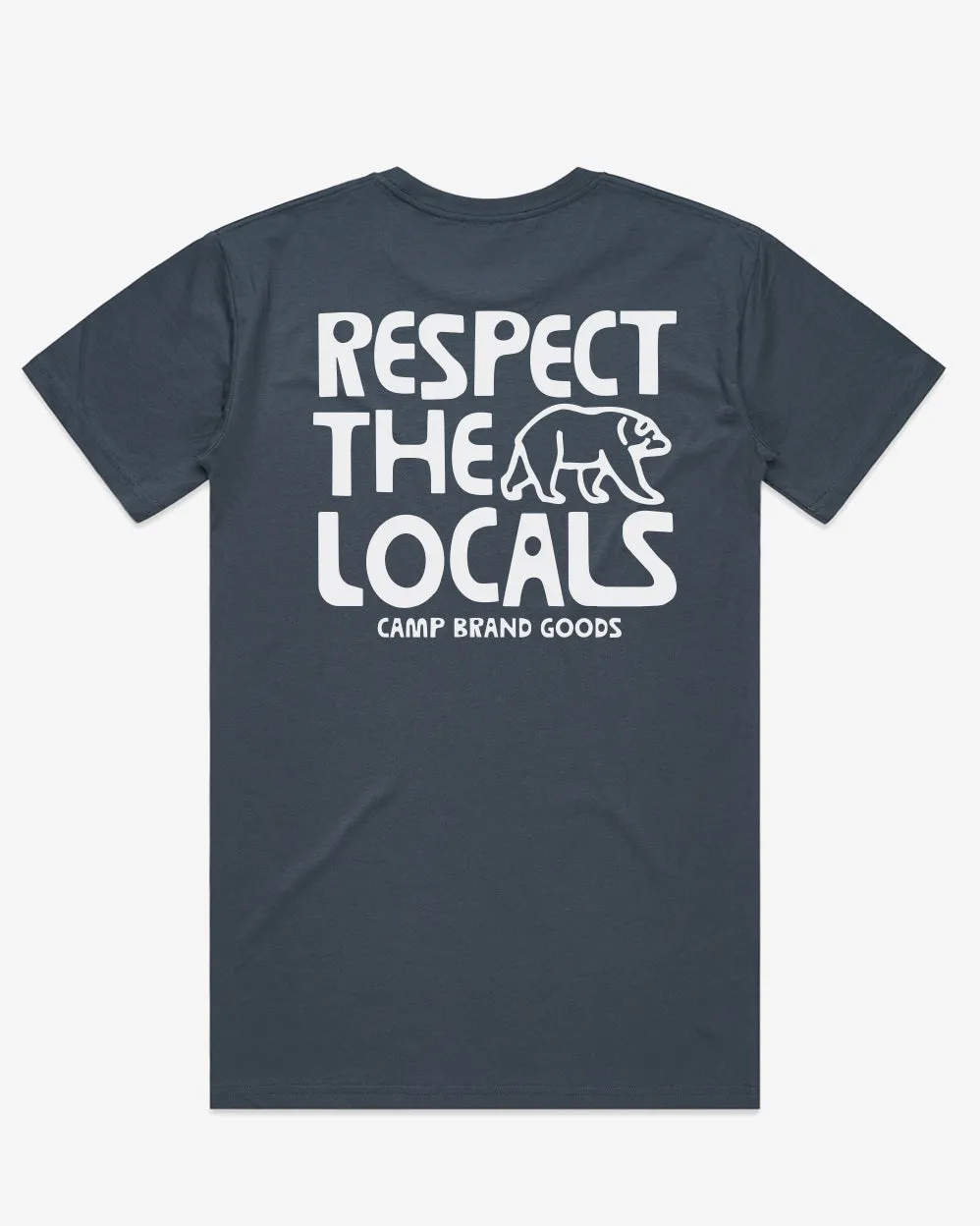 Respect Classic Tee - Petrol sold by Camp Brand Goods