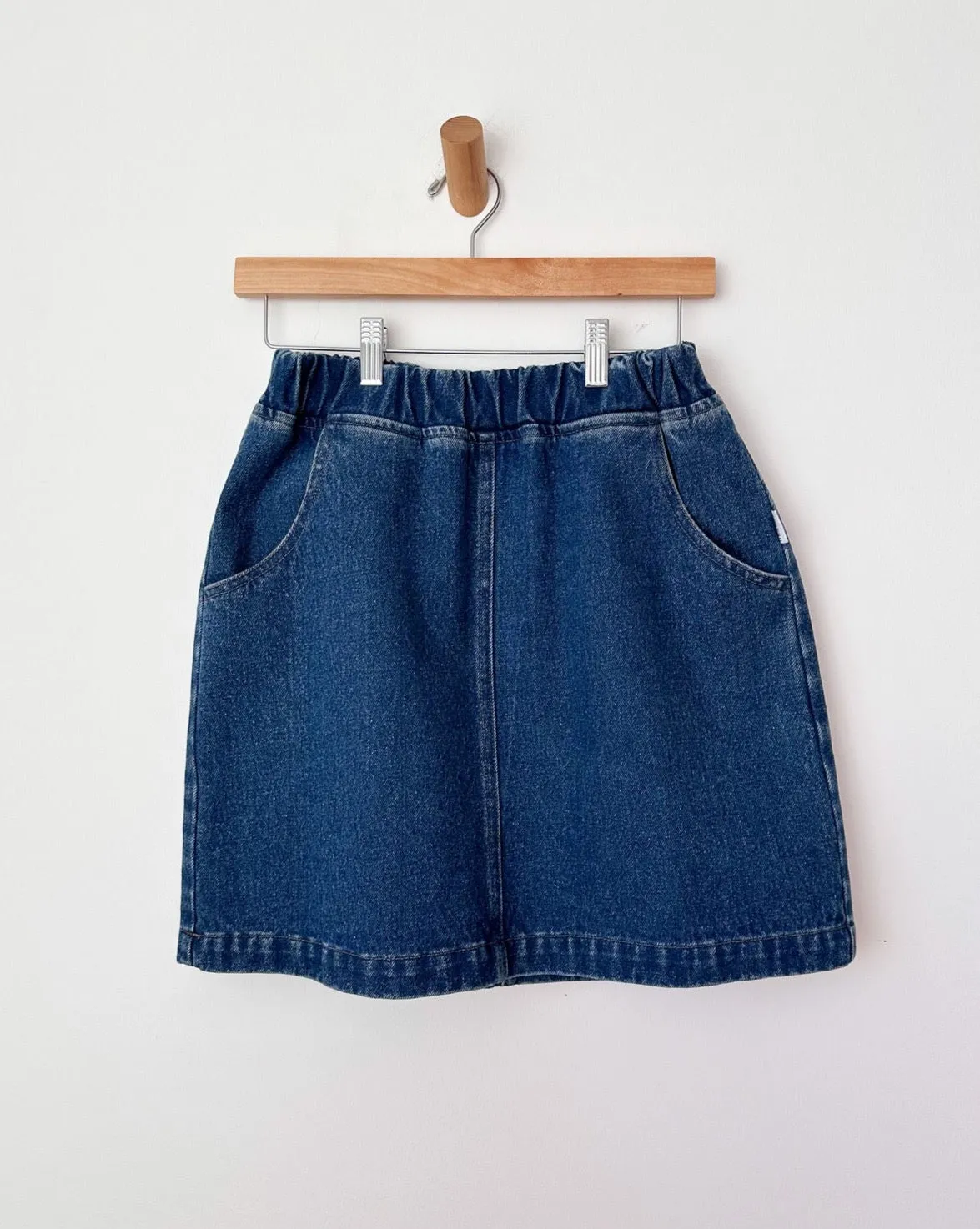 City Skirt Blue Denim sold by Camp Brand Goods product image thumbnail 3