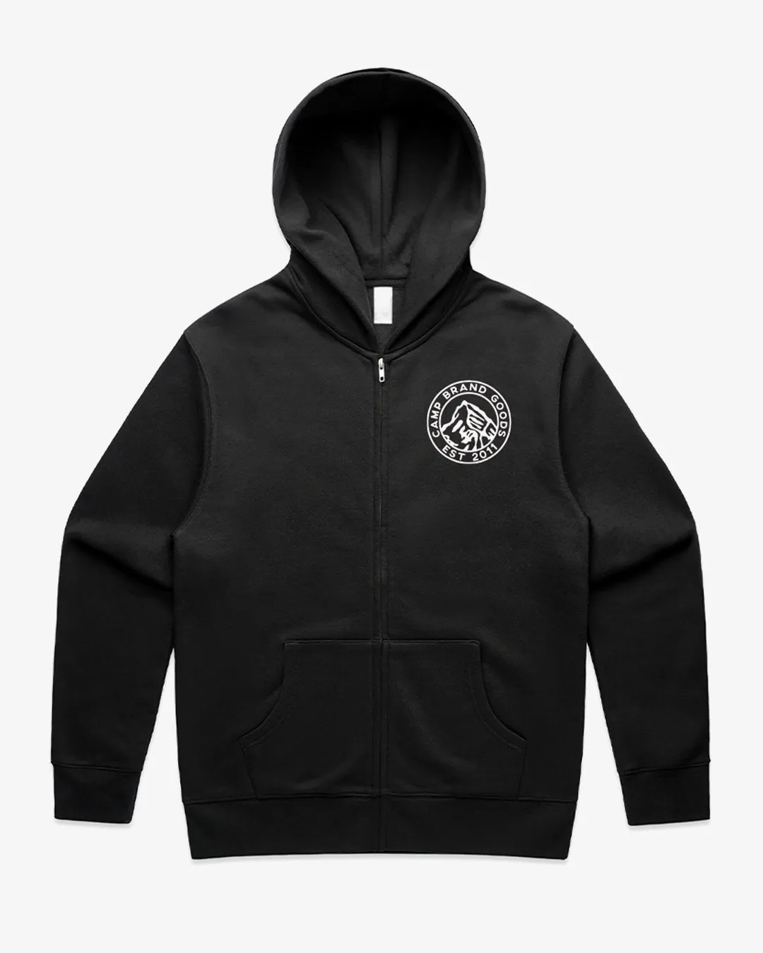 Heritage Crest Zip Hoodie sold by Camp Brand Goods