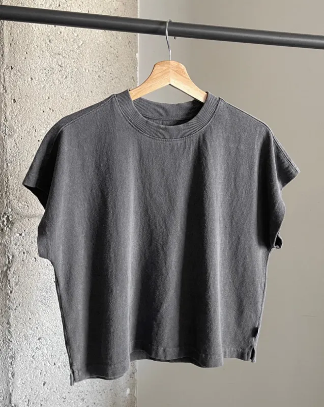 Jeanne Tee Coal sold by Camp Brand Goods