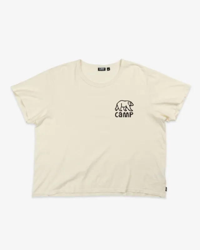Respect Box-Cut Tee sold by Camp Brand Goods