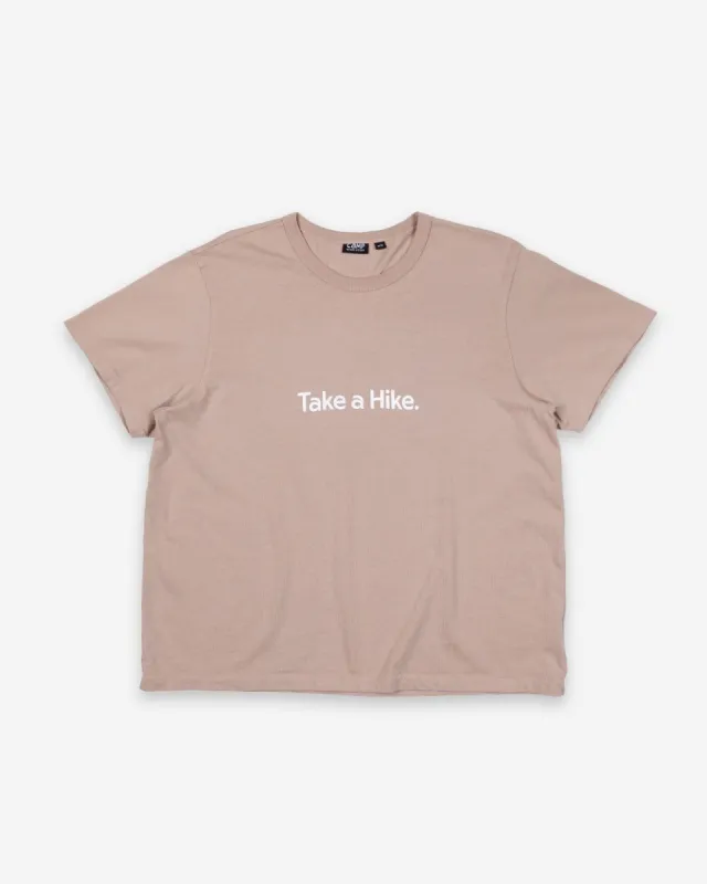 Take A Hike Boxy T-Shirt sold by Camp Brand Goods