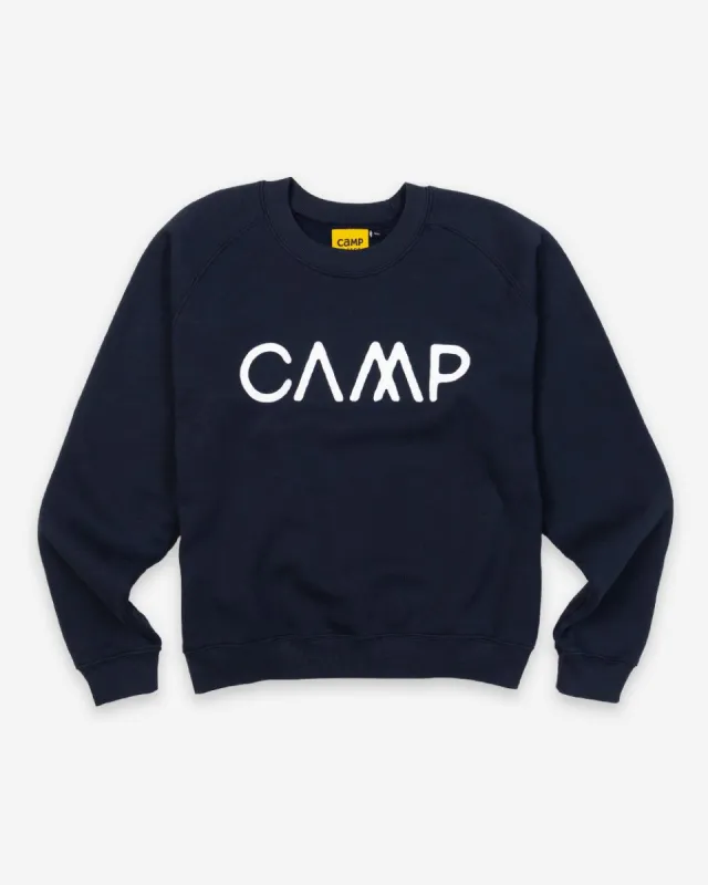 Original Logo Box-Cut Sweatshirt sold by Camp Brand Goods