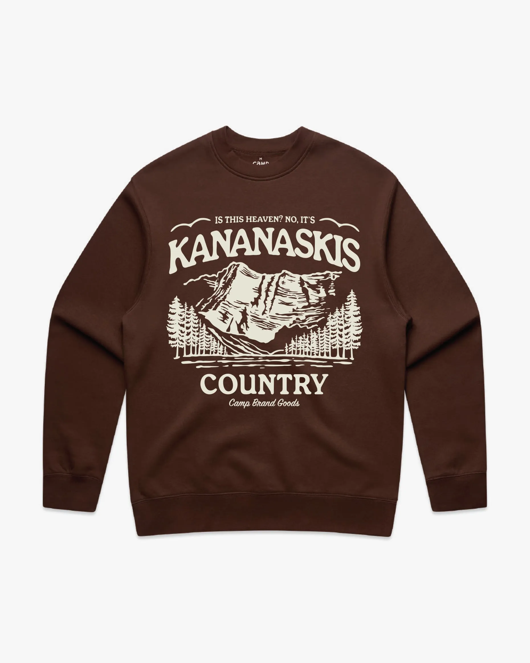 Kananaskis Relax Crew - Chestnut sold by Camp Brand Goods