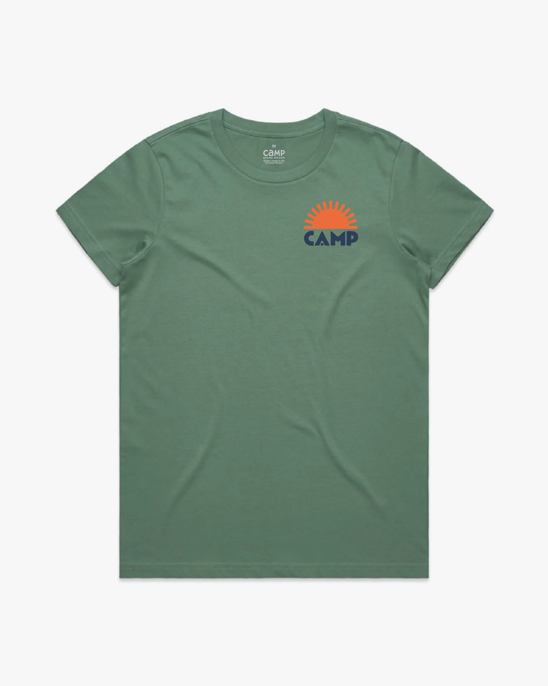 Camp Sun W Classic Tee - Sage sold by Camp Brand Goods