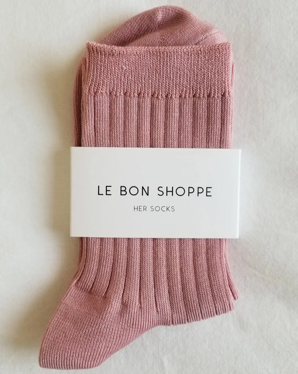 Her Socks Desert Rose sold by Camp Brand Goods product image thumbnail 3