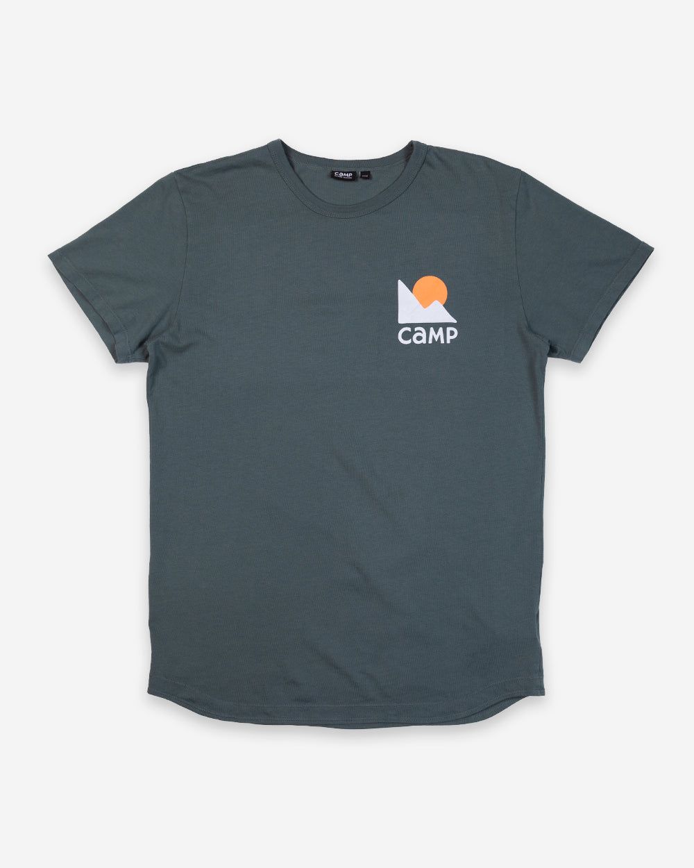 Campers Delight Curved Hem T-Shirt sold by Camp Brand Goods