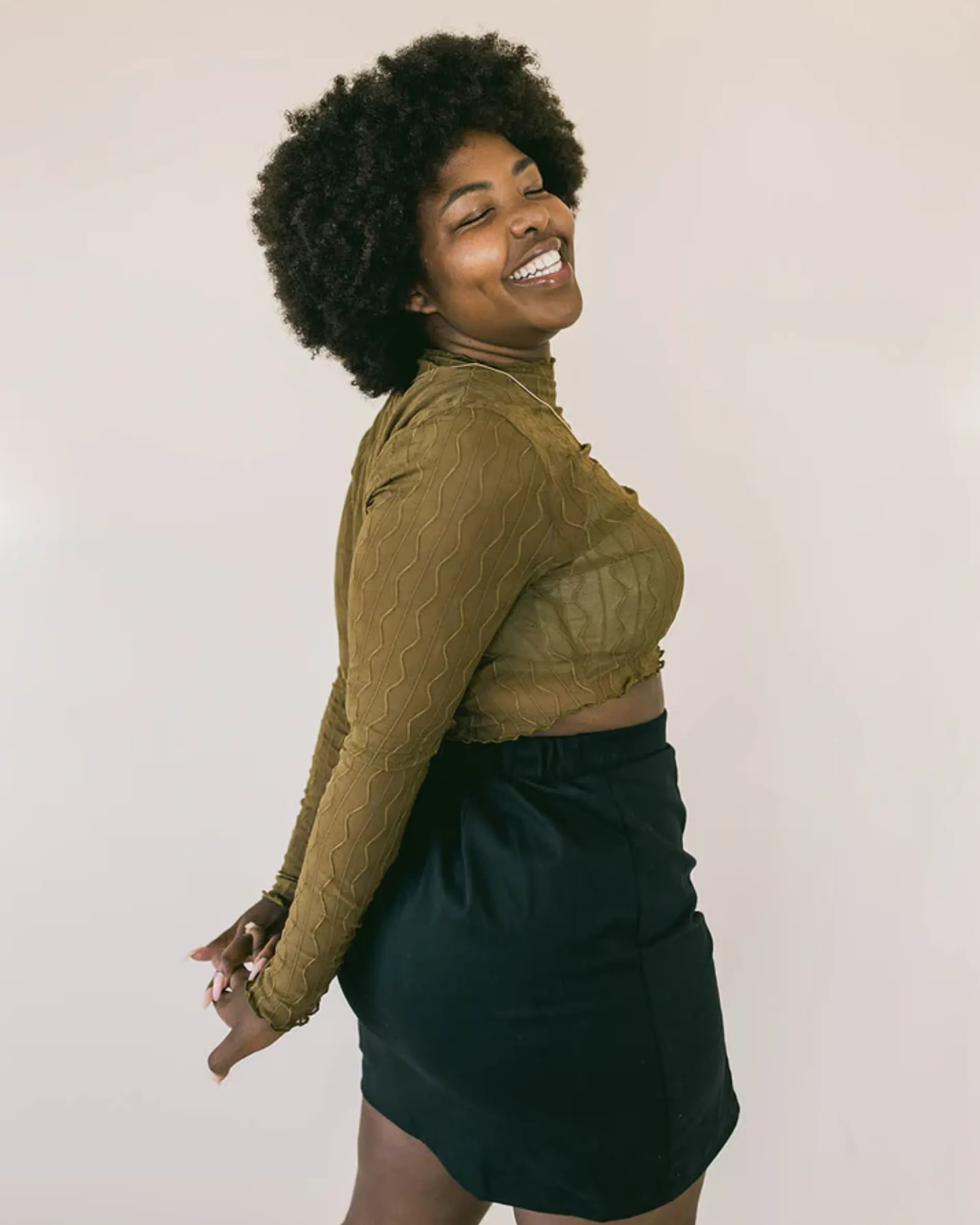 Mayne Skirt Black sold by Camp Brand Goods product image thumbnail 2