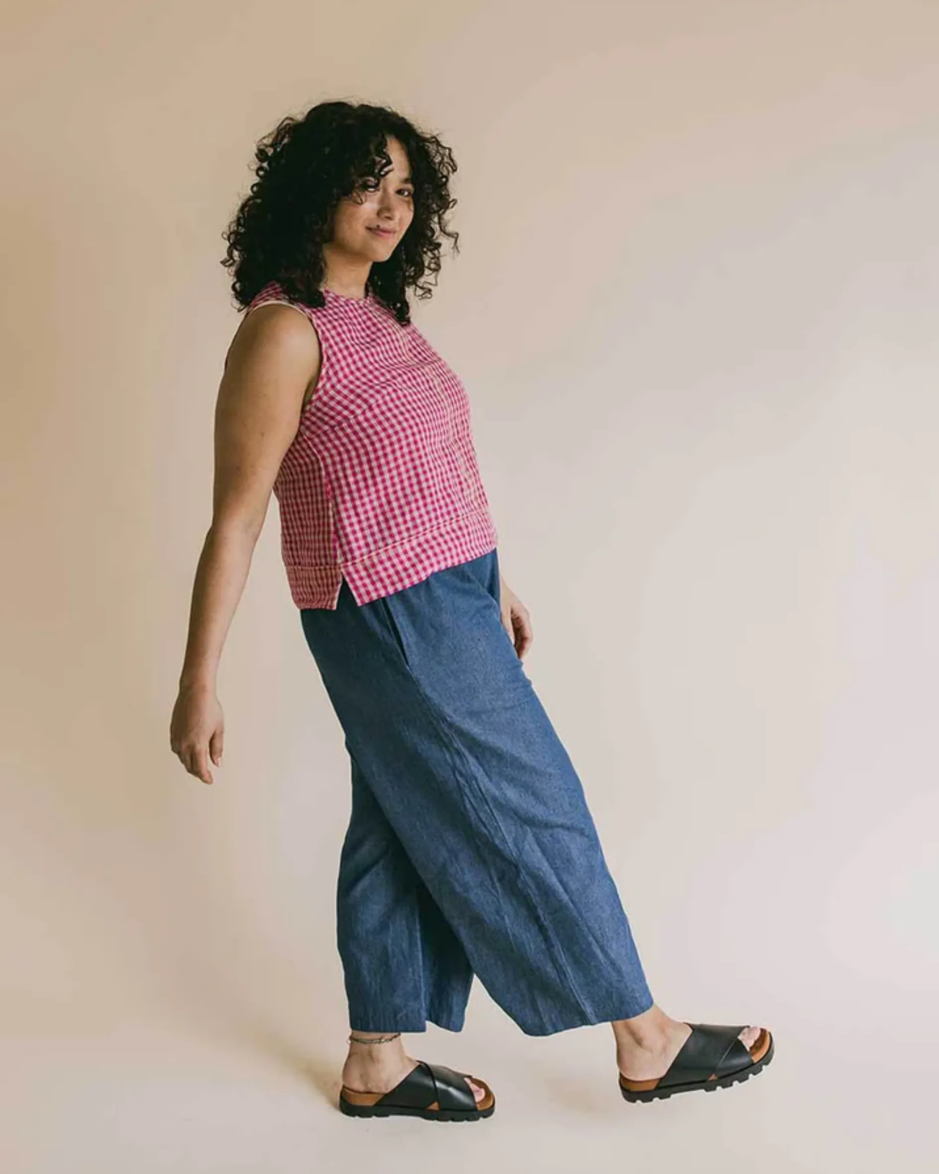 Georgia Pant Denim sold by Camp Brand Goods product image thumbnail 2