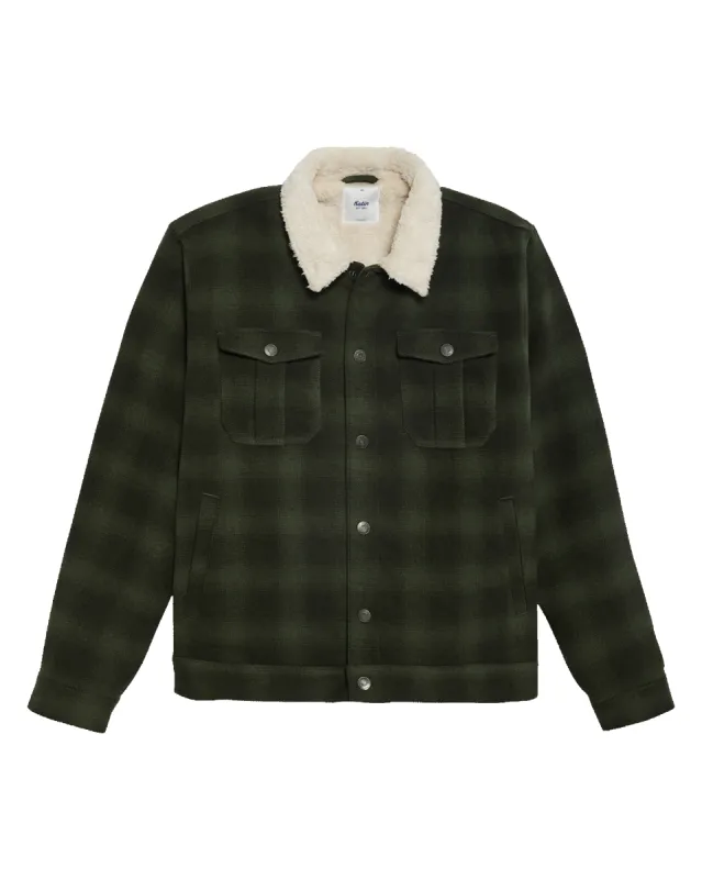 Harris Plaid Jacket Thyme sold by Camp Brand Goods
