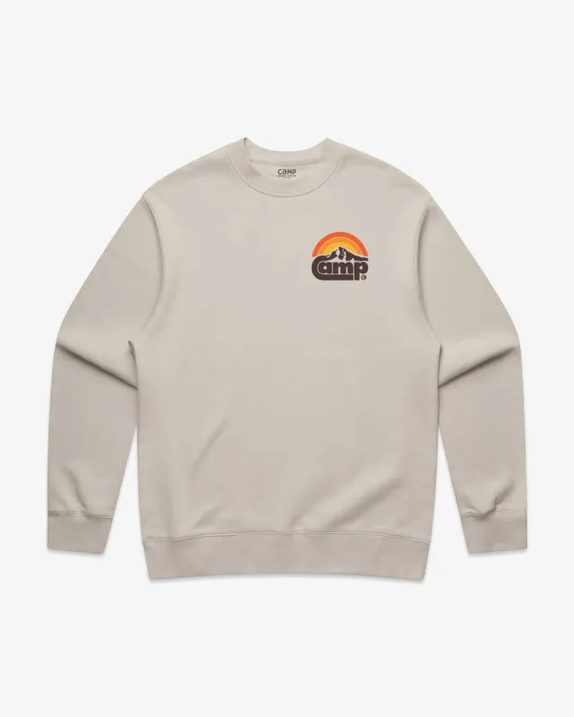 Sundown Relax Crew - Bone sold by Camp Brand Goods