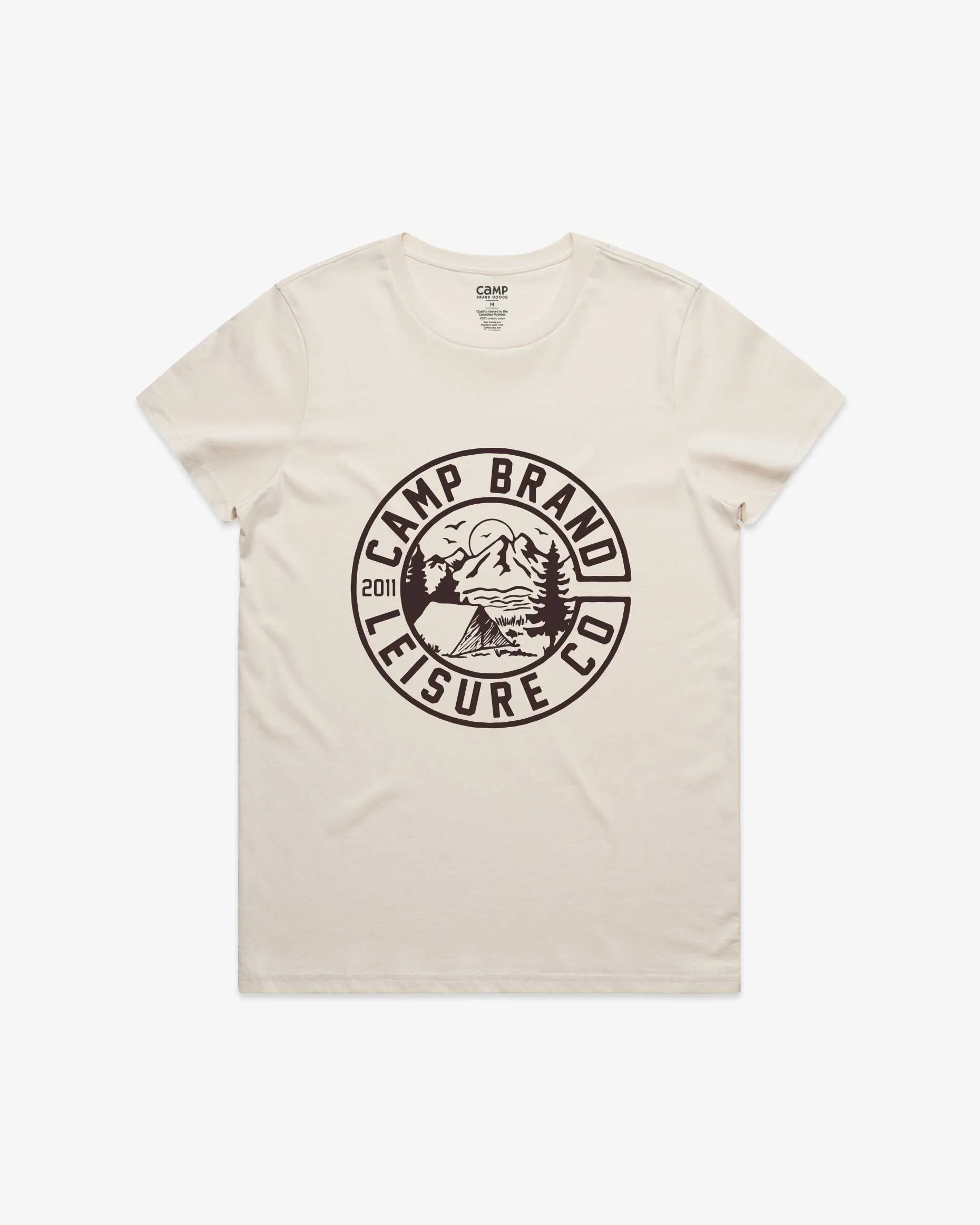 Leisure Co. W Classic Tee - Ecru sold by Camp Brand Goods