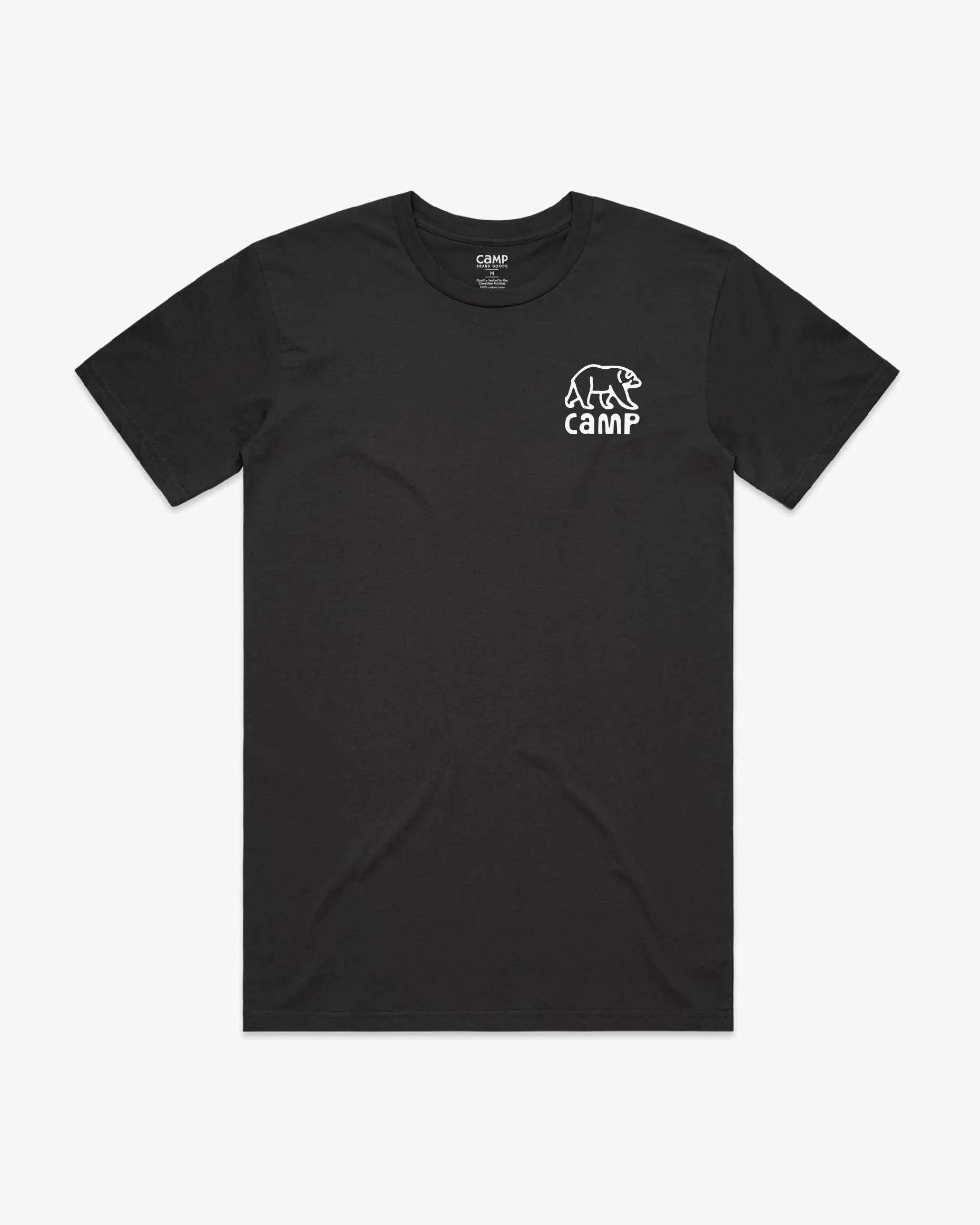 Respect Classic Tee - Coal sold by Camp Brand Goods