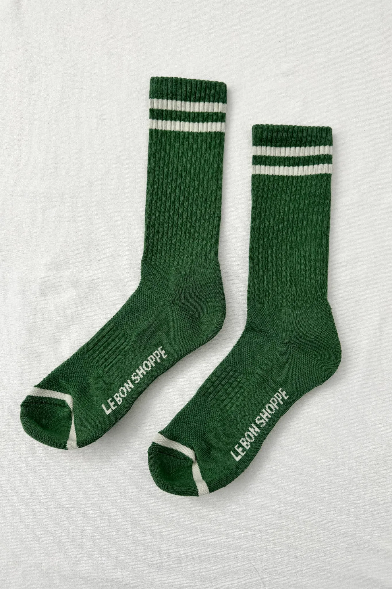 Extended Boyfriend Socks Moss sold by Camp Brand Goods