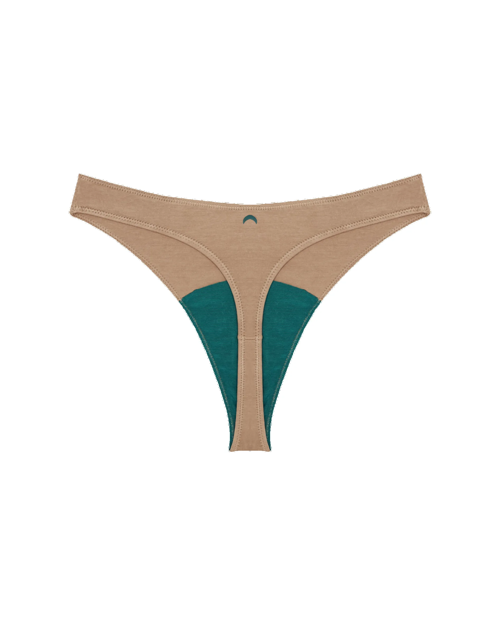Mineral Undies Tan High Rise Thong sold by Camp Brand Goods product image thumbnail 4