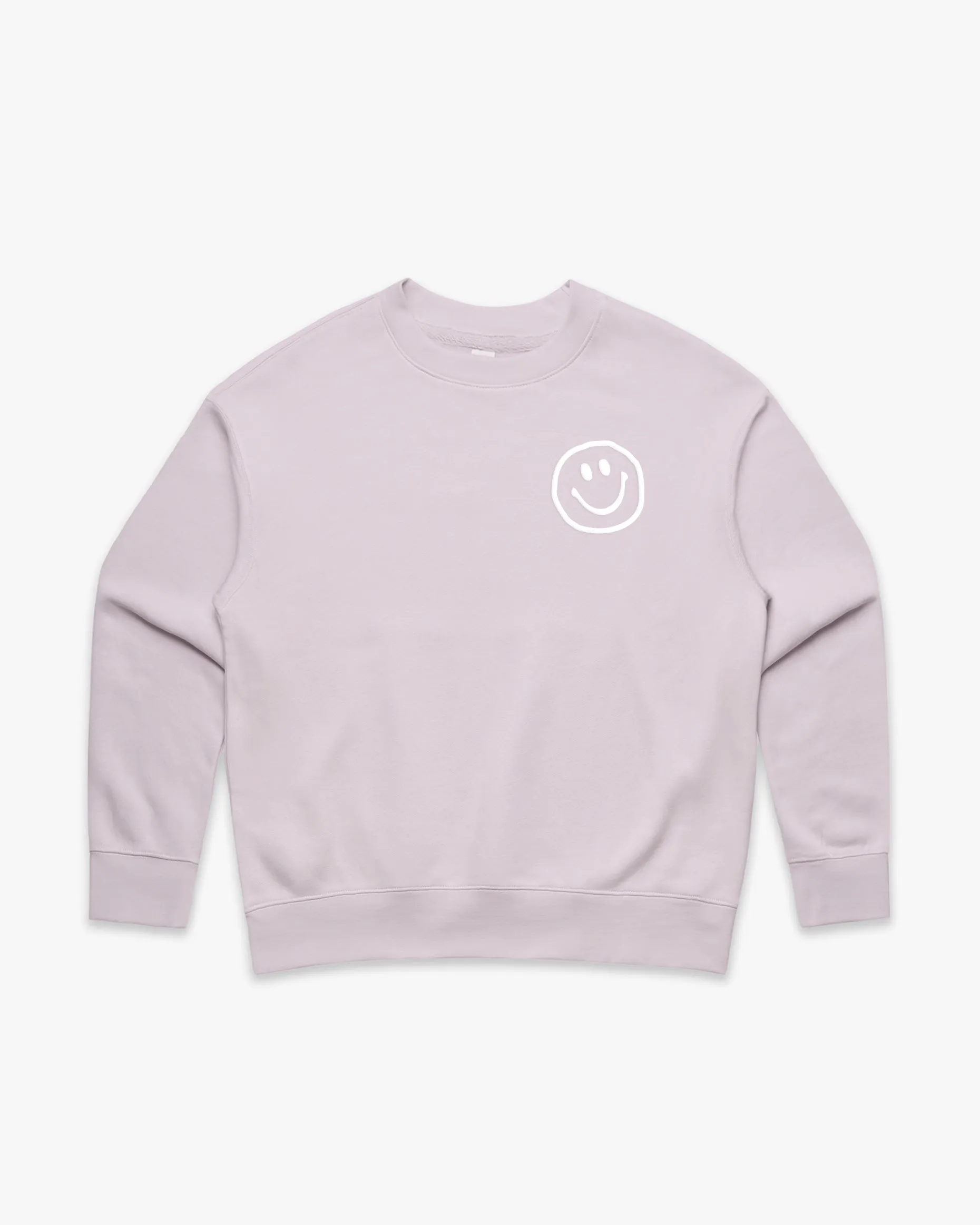 Nice Day Womens Crew - Lilac sold by Camp Brand Goods product image thumbnail 2