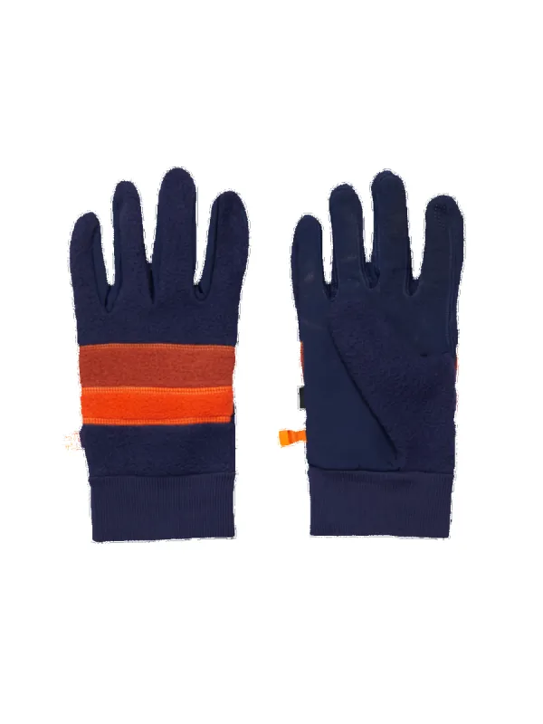 Teca Fleece Full Finger Gloves Maritime sold by Camp Brand Goods