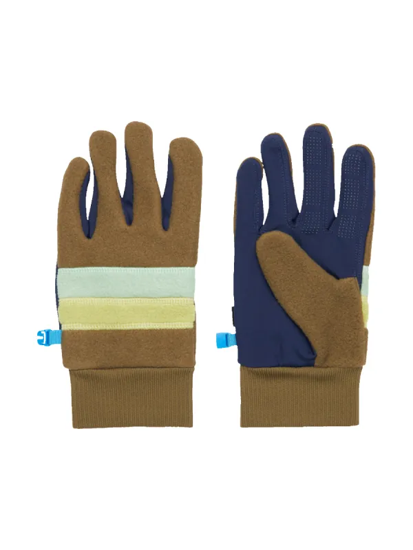 Teca Fleece Full Finger Gloves Live Oak sold by Camp Brand Goods