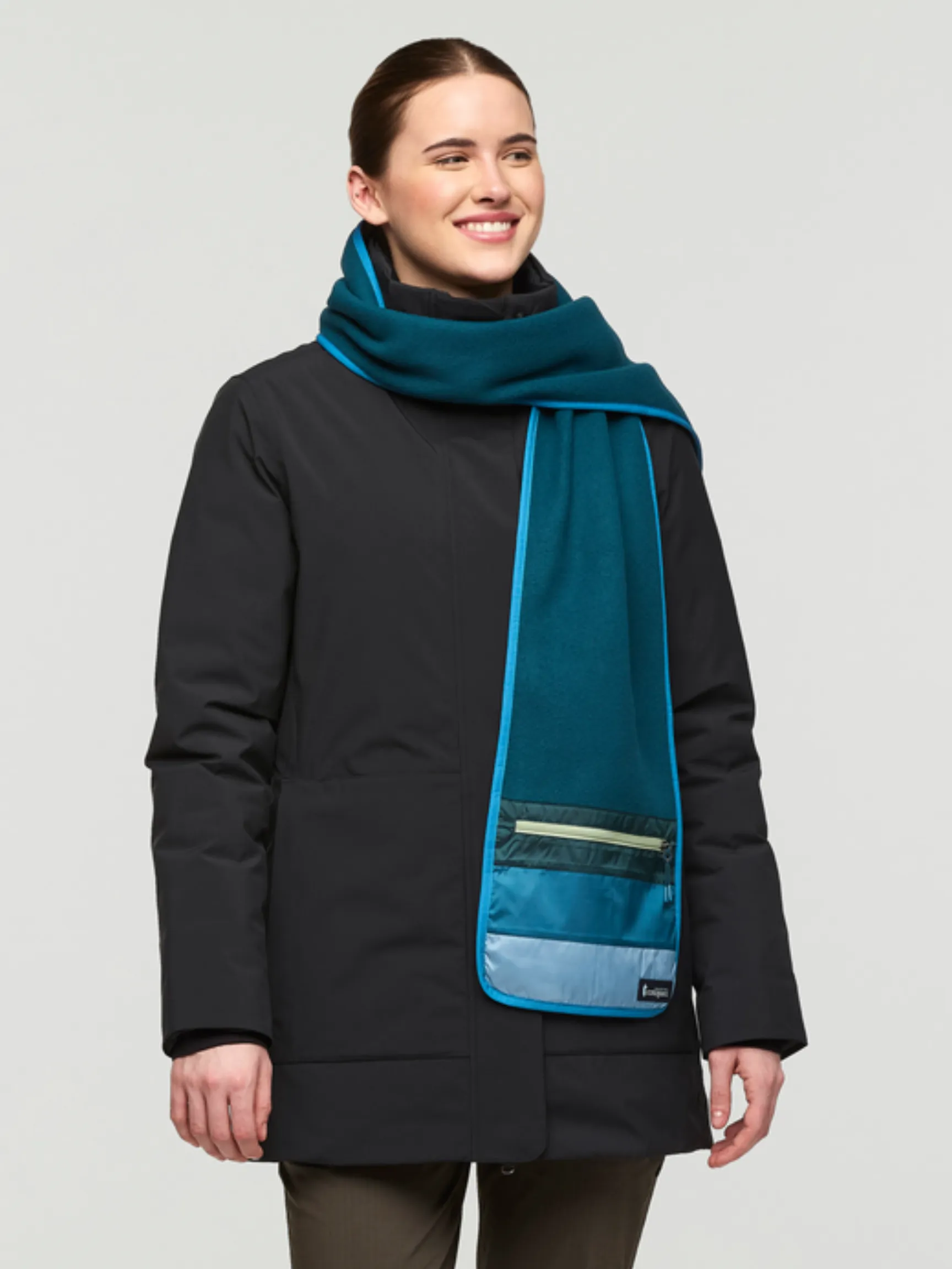 Teca Fleece Scarf Spelunking sold by Camp Brand Goods product image thumbnail 3
