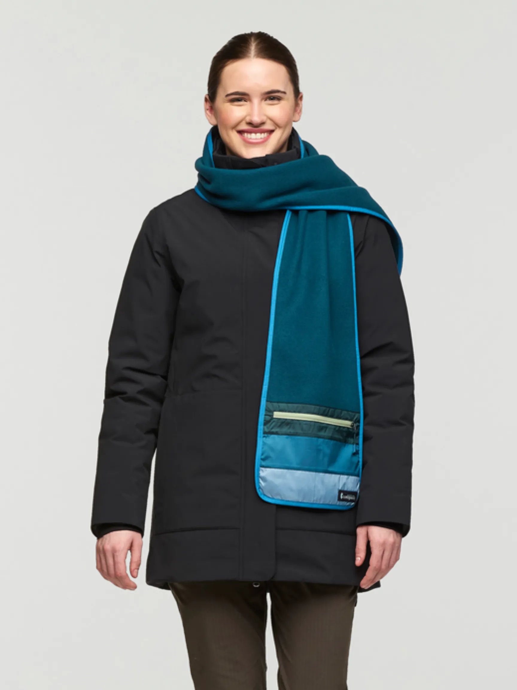 Teca Fleece Scarf Spelunking sold by Camp Brand Goods product image thumbnail 4