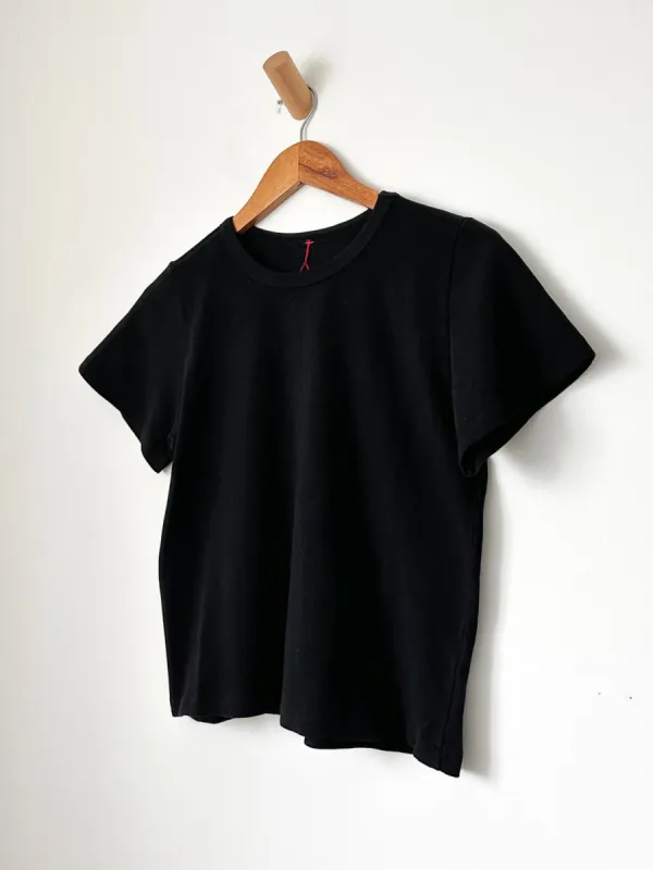 Little Boy Tee True Black sold by Camp Brand Goods