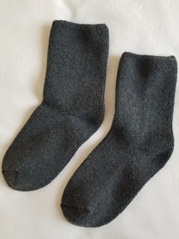 Cloud Socks Charcoal sold by Camp Brand Goods