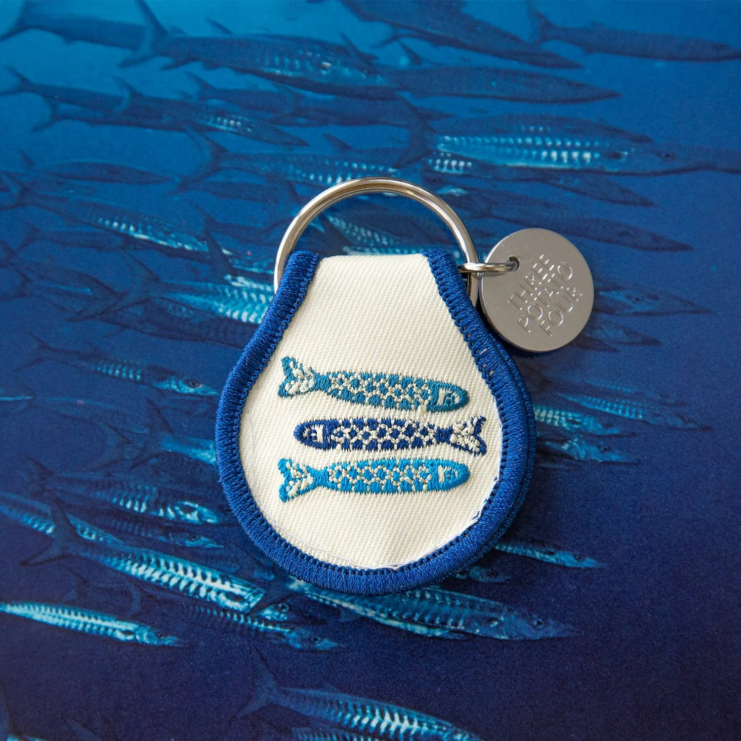 Patch Keychain - Tinned Fish sold by Camp Brand Goods product image thumbnail 2