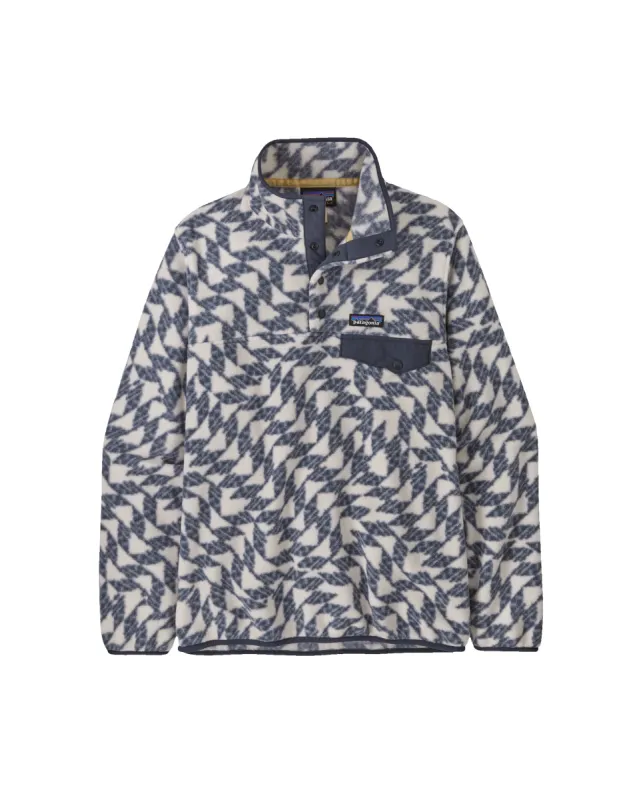 Women's LW Synchilla Snap-T Synched Flight Small: Natural sold by Camp Brand Goods