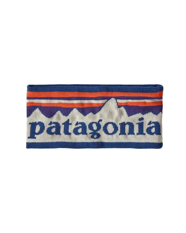 Powder Town Headband Fitz Roy Sunrise Knit: Birch White sold by Camp Brand Goods