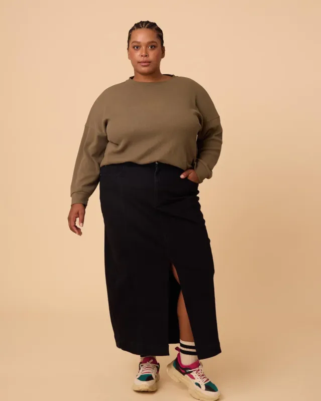 Waffle Long Sleeve Olive sold by Camp Brand Goods