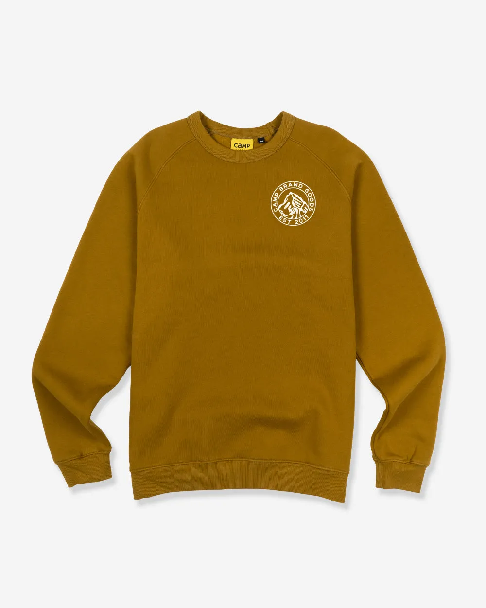 CampFleece Heritage Crest Classic Sweatshirt - Tobacco sold by Camp Brand Goods