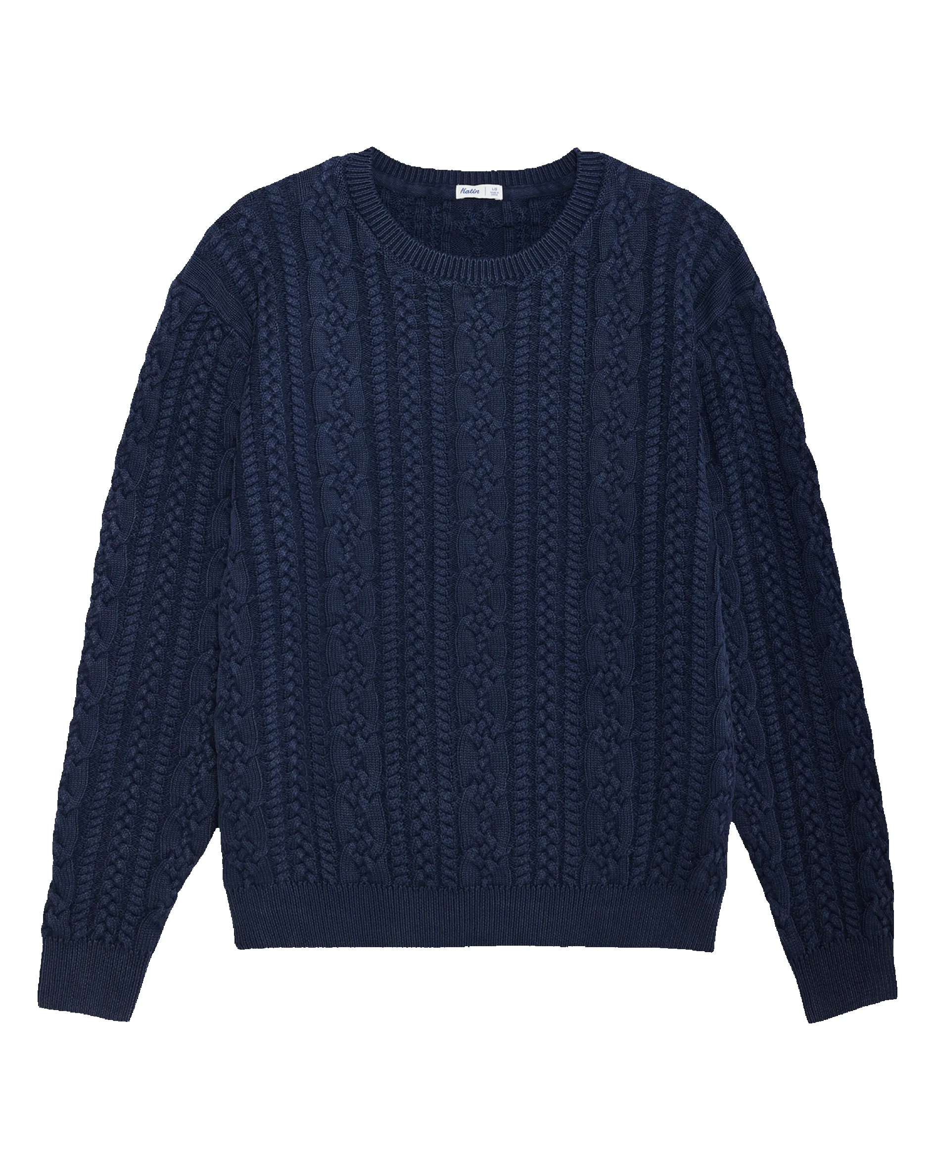 Fisherman Sweater Polar Navy sold by Camp Brand Goods