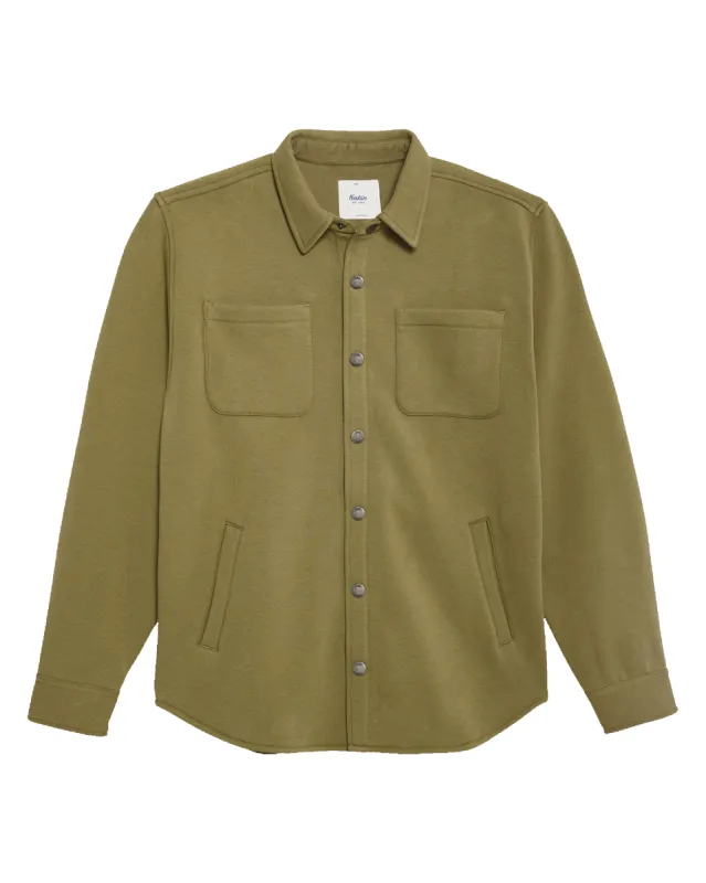 Harold Fleece Jacket Covert Green sold by Camp Brand Goods