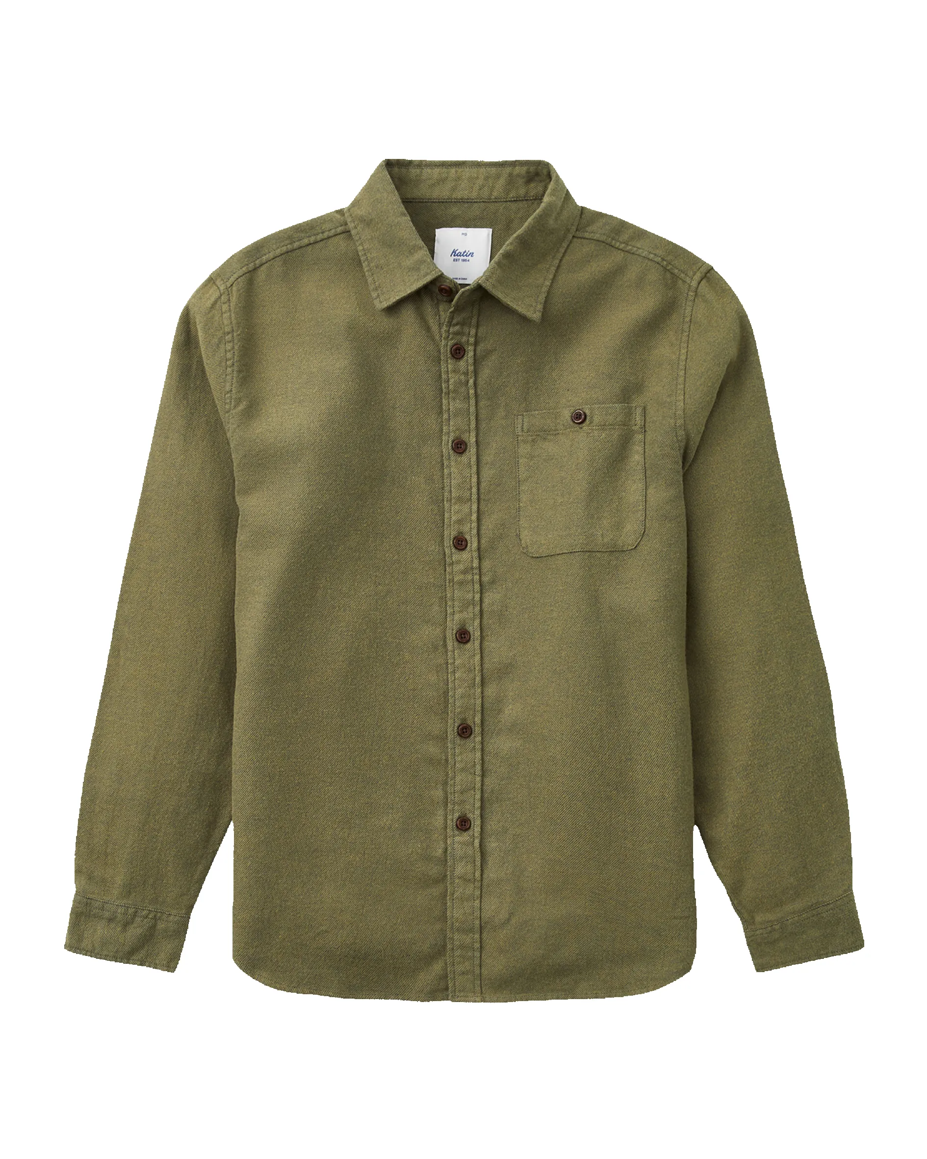 Twiller Flannel Olive sold by Camp Brand Goods