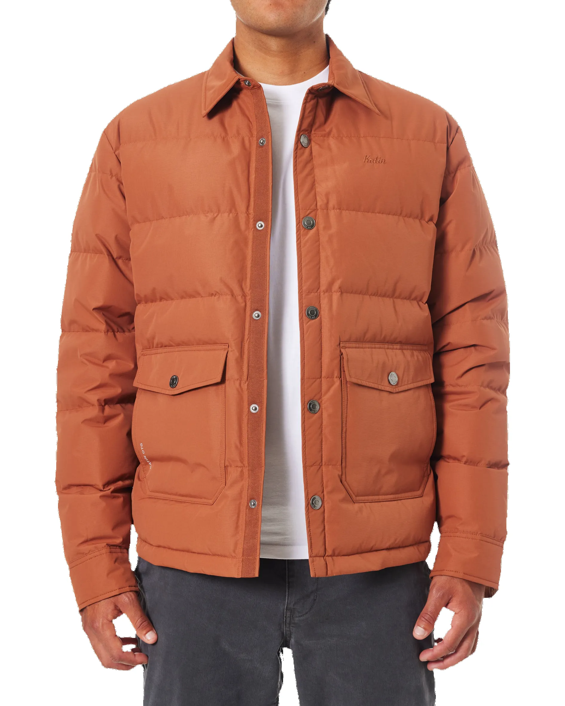 OTG Yukon Puffer Jacket Brick sold by Camp Brand Goods product image thumbnail 2