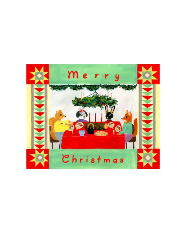 Yuletide Holiday Card sold by Camp Brand Goods