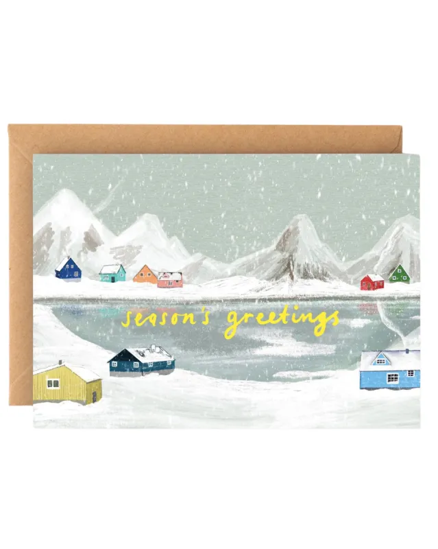 Colourful Cabins Christmas sold by Camp Brand Goods