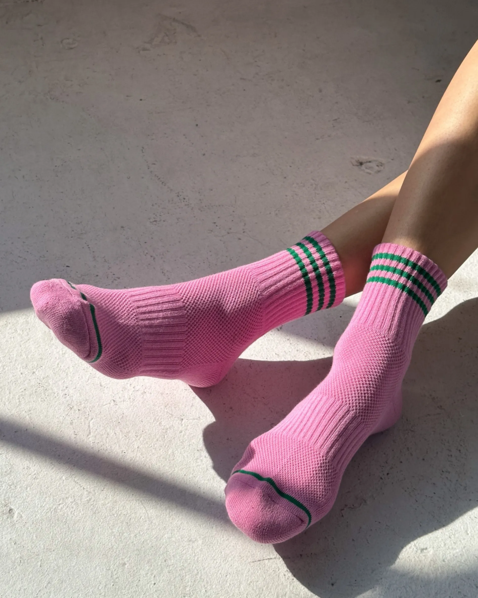 Girlfriend Socks Rose Pink sold by Camp Brand Goods product image thumbnail 4