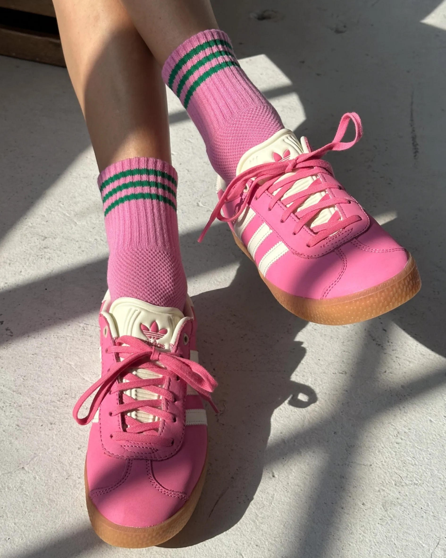 Girlfriend Socks Rose Pink sold by Camp Brand Goods product image thumbnail 3
