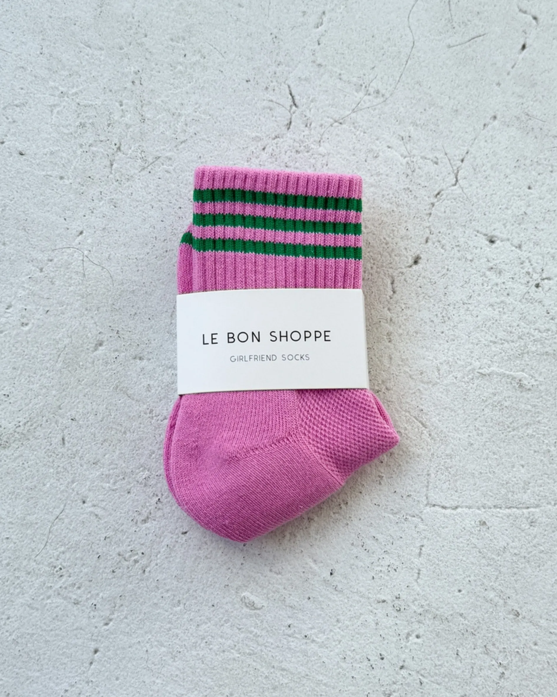 Girlfriend Socks Rose Pink sold by Camp Brand Goods product image thumbnail 2