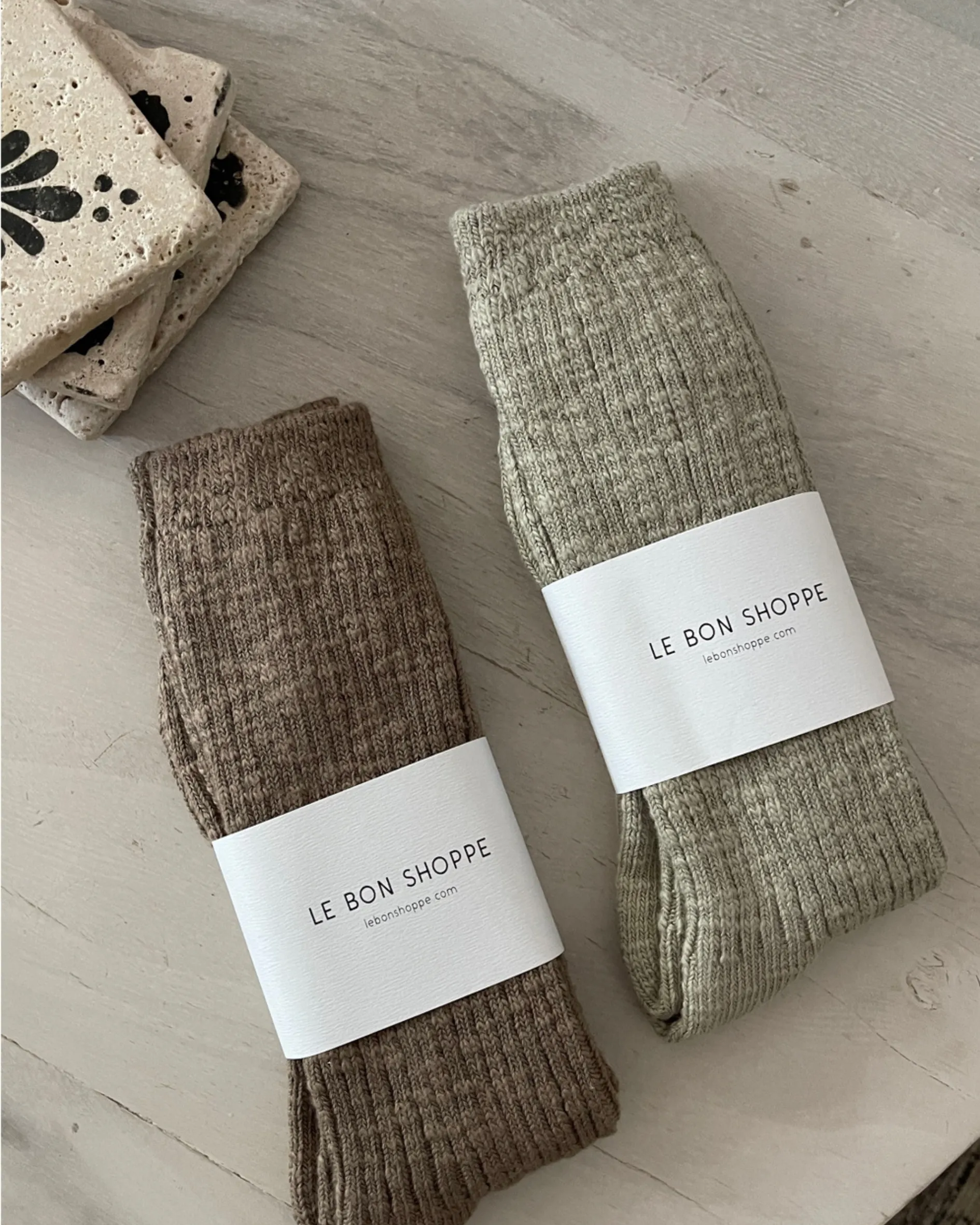 Cottage Socks Smoked Sage sold by Camp Brand Goods product image thumbnail 4