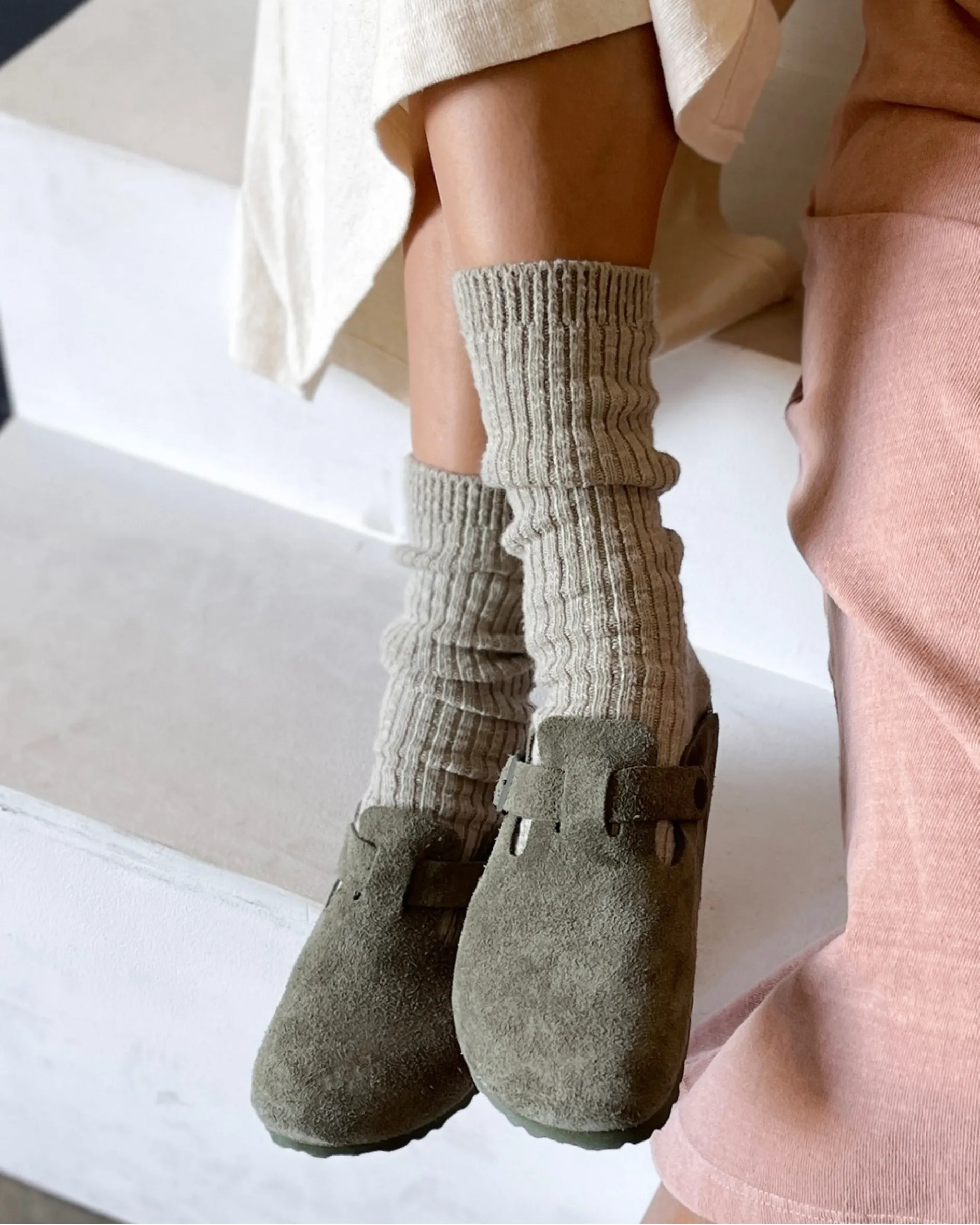 Cottage Socks Smoked Sage sold by Camp Brand Goods product image thumbnail 3