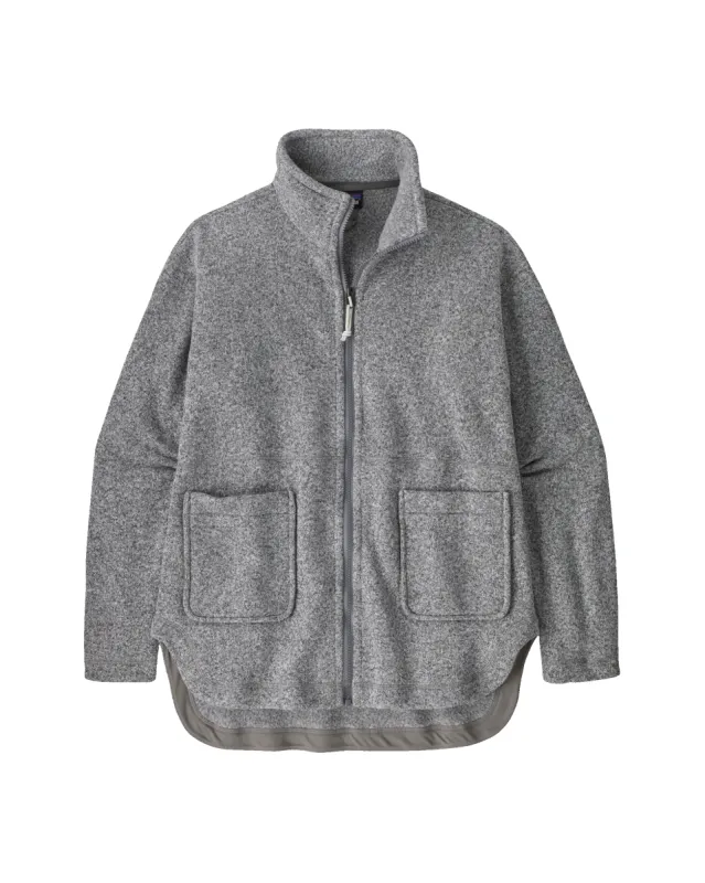 Women's Better Sweater Oversized Coat Birch White sold by Camp Brand Goods