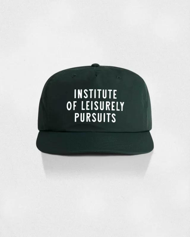 Institute Nylon Camp Hat - Pine Green sold by Camp Brand Goods