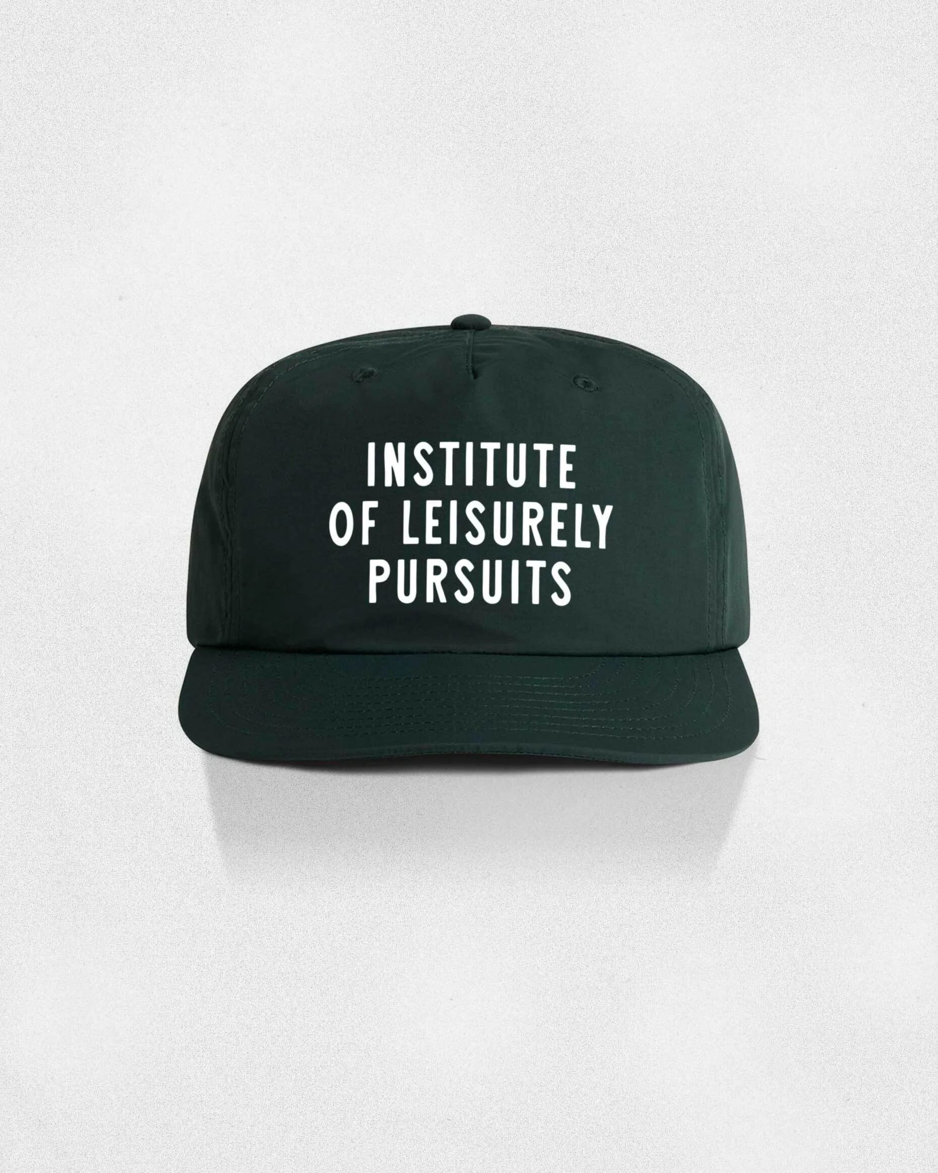 Institute Nylon Camp Hat - Pine Green sold by Camp Brand Goods